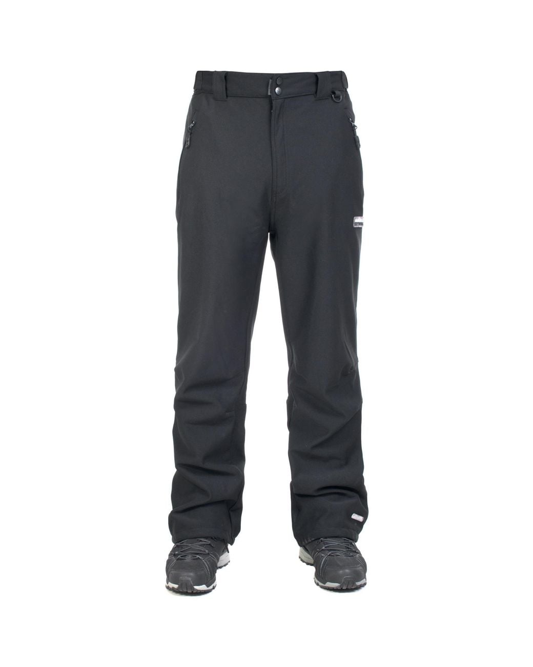 Trespass Gray Hemic Water Resistant Softshell Trousers for men