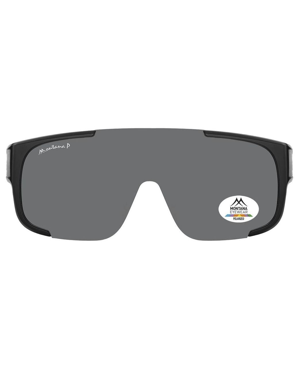 Montana Black Shield Fit Over Matte Smoke Polarized Fo9