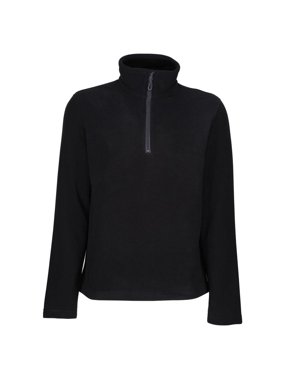 Regatta Black Honestly Made Recycled Half Zip Fleece for men