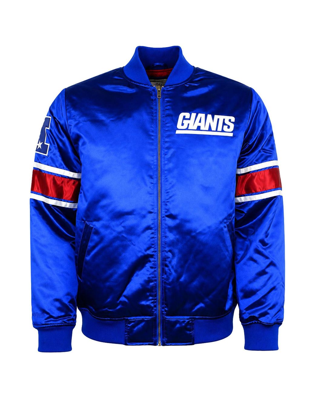 Mitchell & Ness Blue Nfl New York Giants Heavyweight Jacket for men