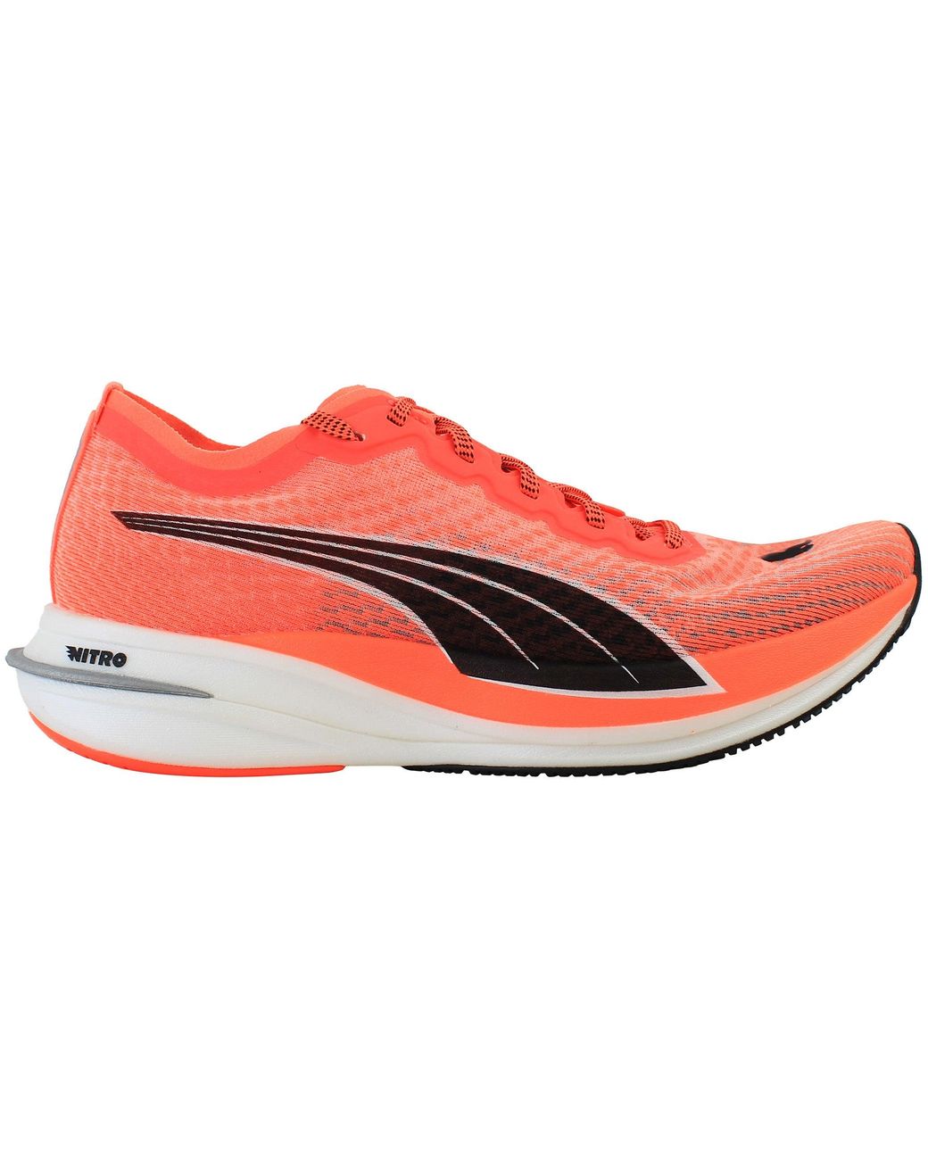PUMA Red Deviate Nitro Running Shoes