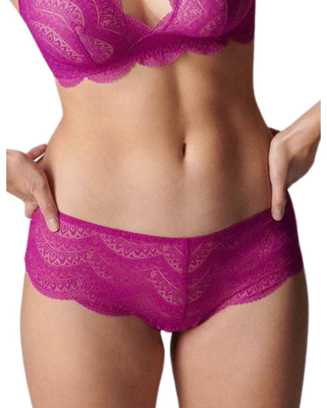 Simone Perele Purple Karma Shorty Brief