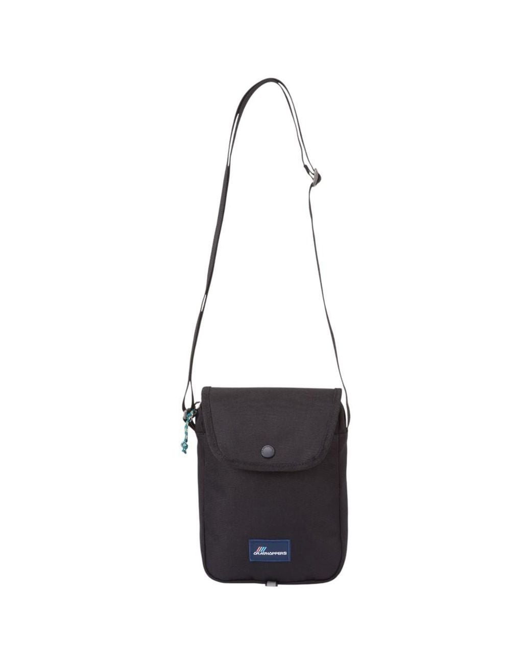 Craghoppers Black Kiwi Logo Crossbody Bag