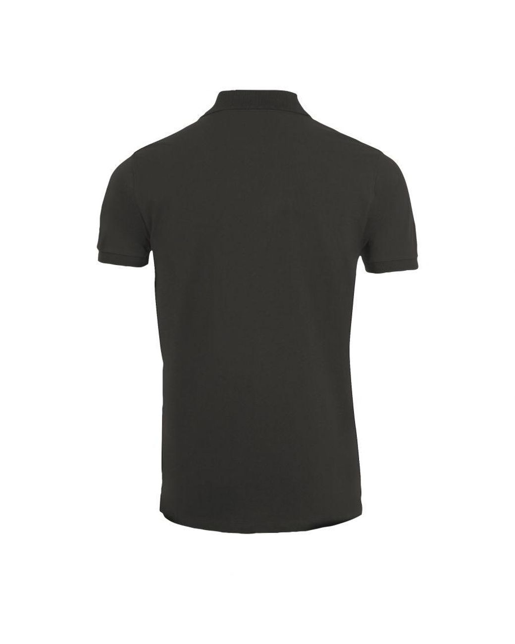 Sol's Black Phoenix Short Sleeve Pique Polo Shirt Marl) for men