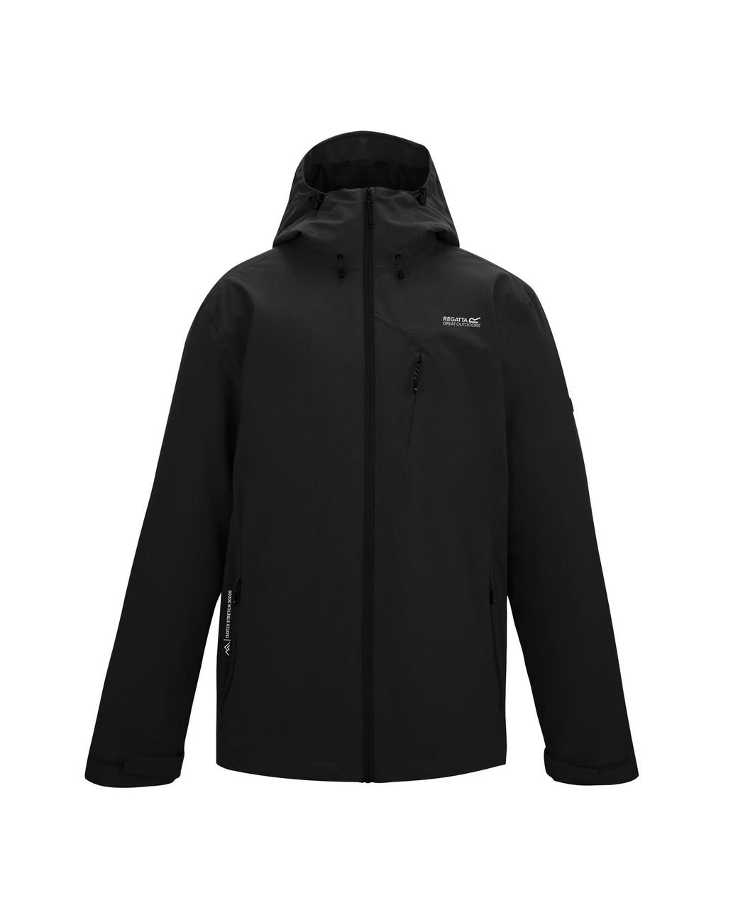 Regatta Black Oklarna Waterproof Jacket for men