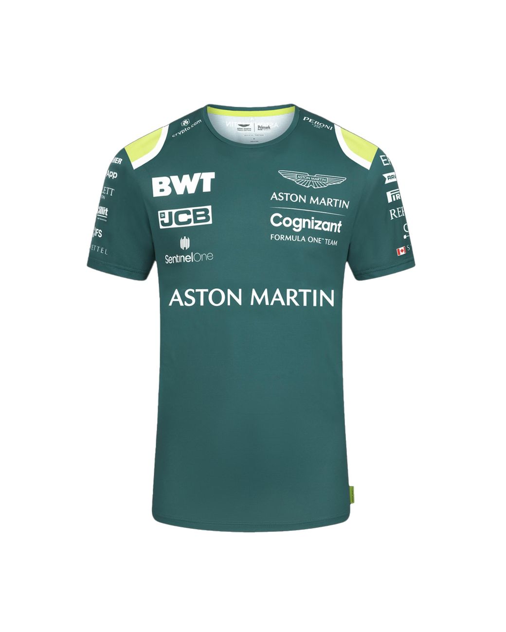Aston Martin Green Cognizant F1 Official Team T-Shirt for men