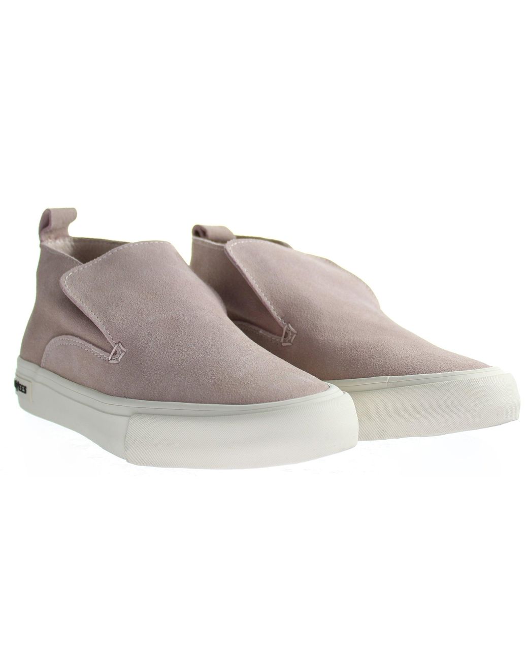 Seavees Gray Huntington Quartz Middie Shoes Leather