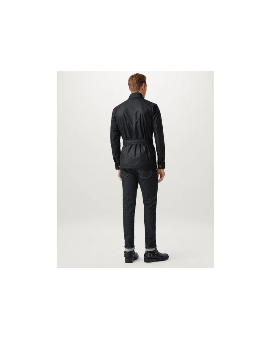 Belstaff White Trialmaster Waxed Jacket for men