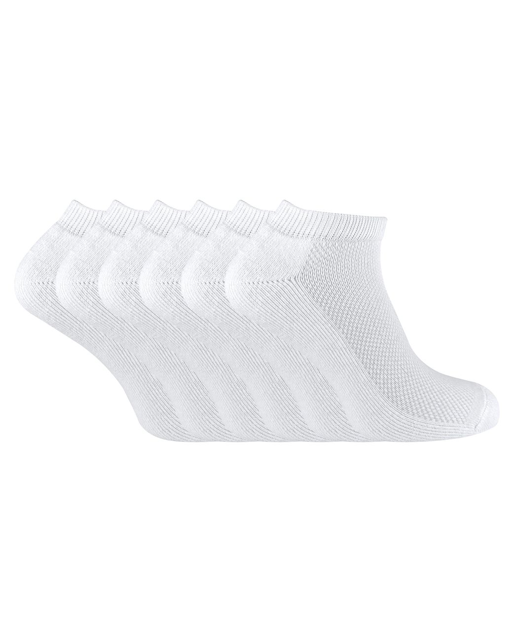 Sock Snob Black 6 Pack Low Cut Bamboo Organic Cotton Trainer Socks for men