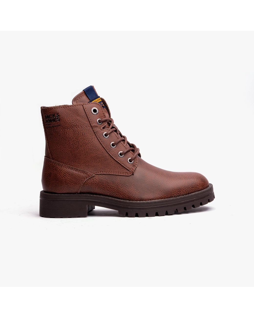 Jack & Jones Brown Jfwbernie Boots Cognac for men