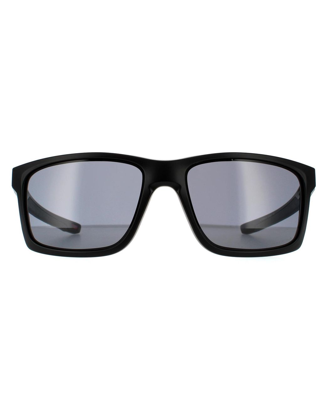 Oakley Black Rectangle Matte Prizm Sunglasses for men