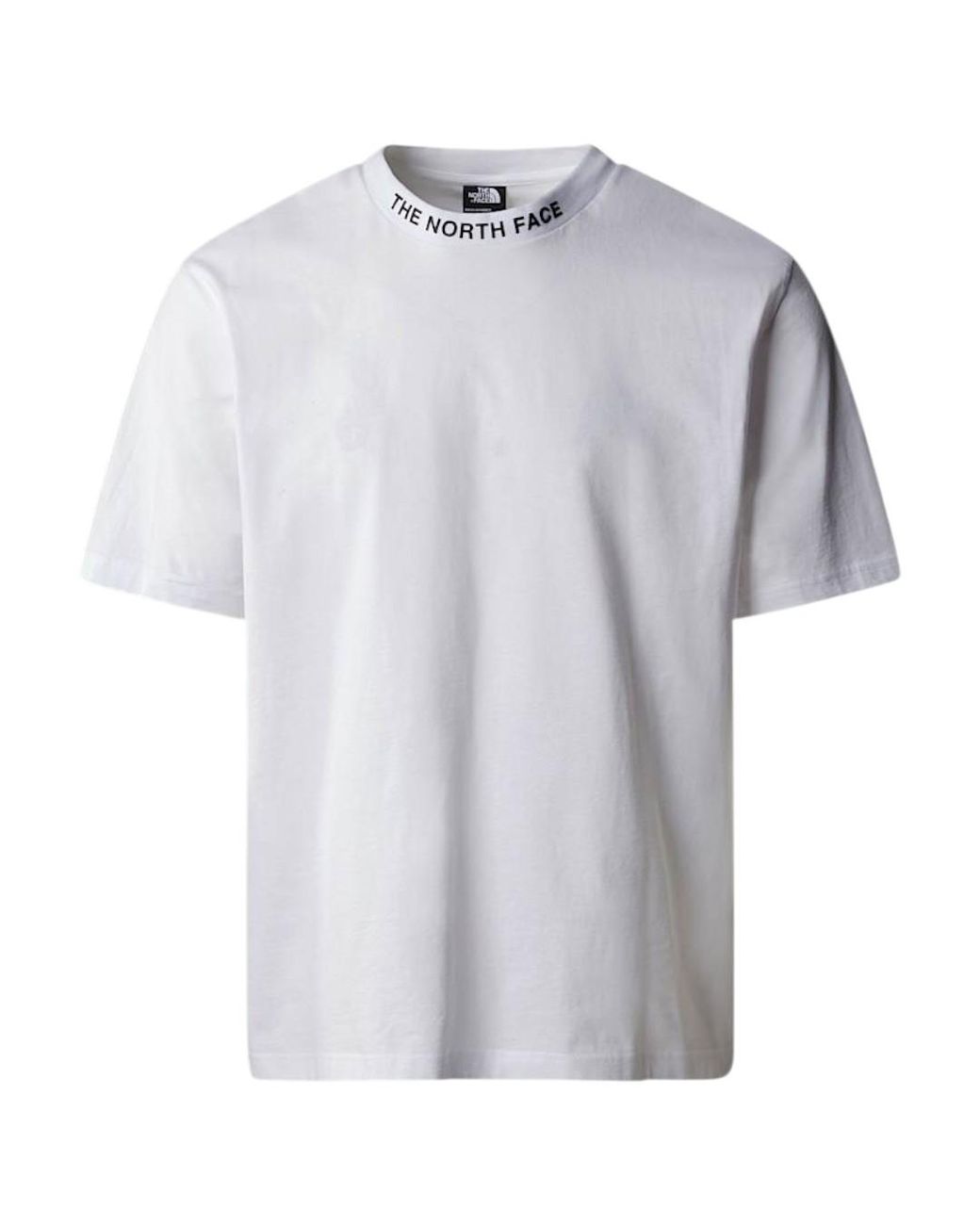 The North Face White Zumu Ss T-Shirt Cotton for men