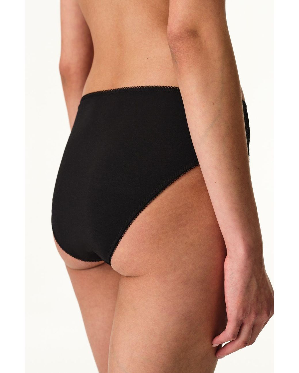 Penti Black Floral Lace Hipster Briefs