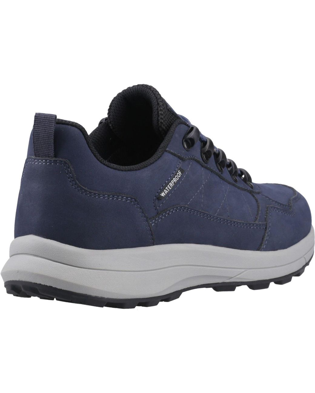 Cotswold Blue Elmfield Nubuck Trainers for men