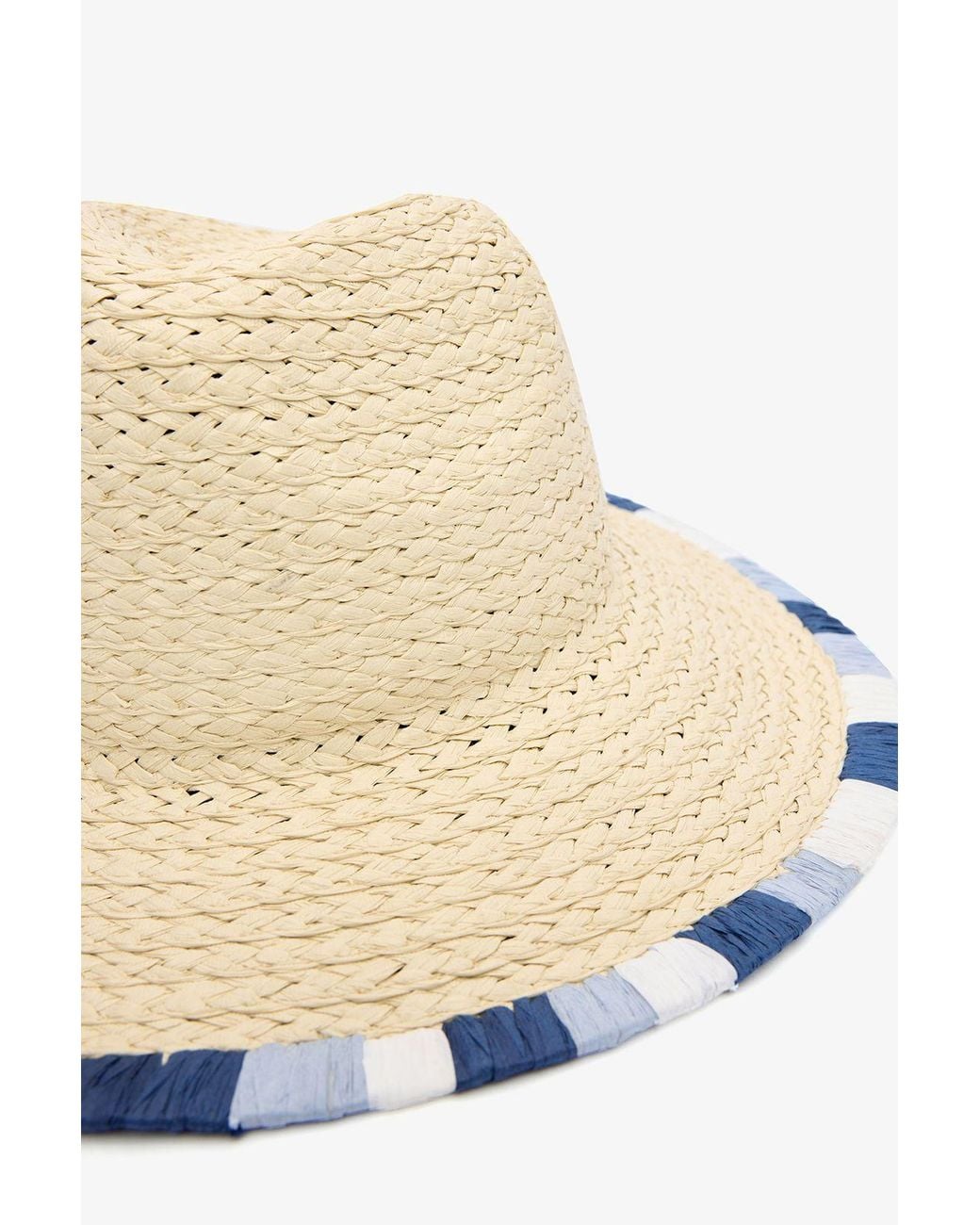 Penti White Celine Straw Hat