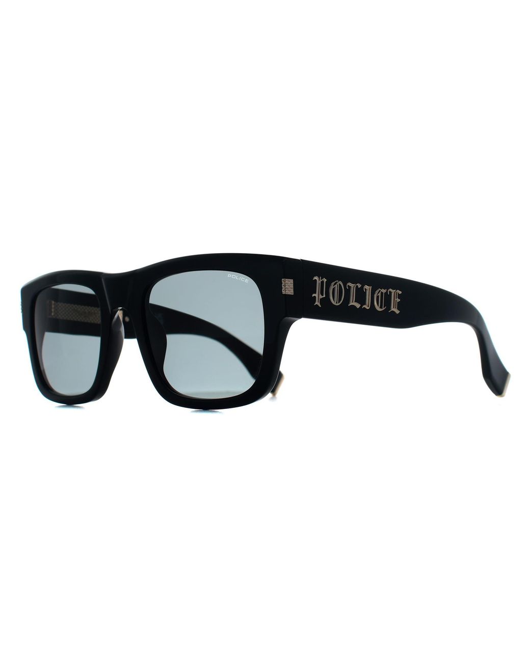 Police Black Square Shiny Splp33E G.O.A.T. 2 for men