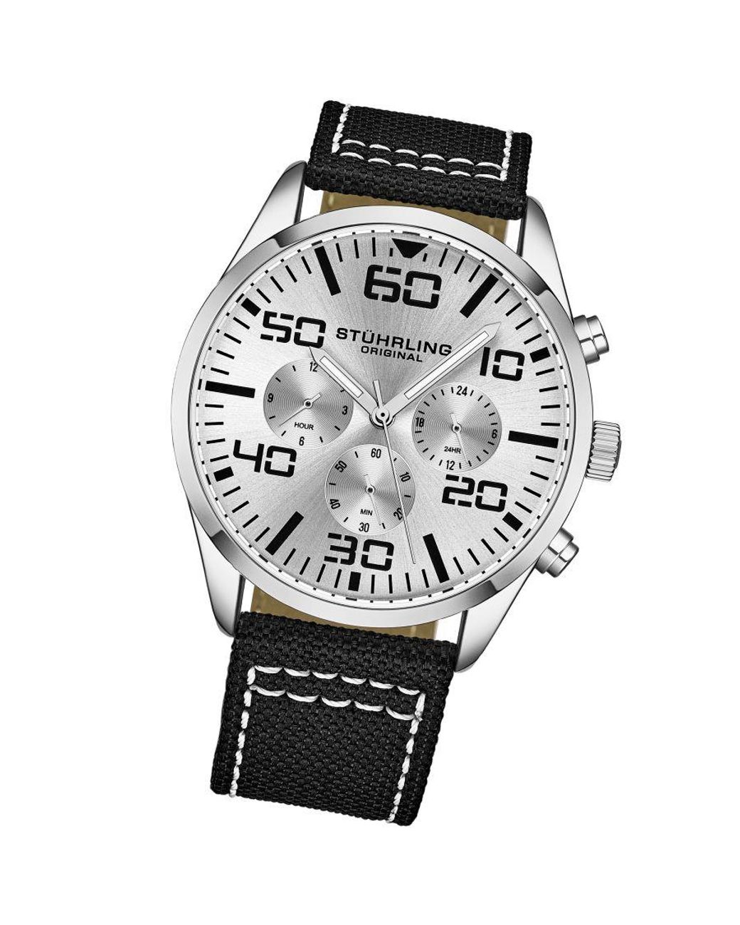 Stuhrling Metallic Quartz 42Mm for men