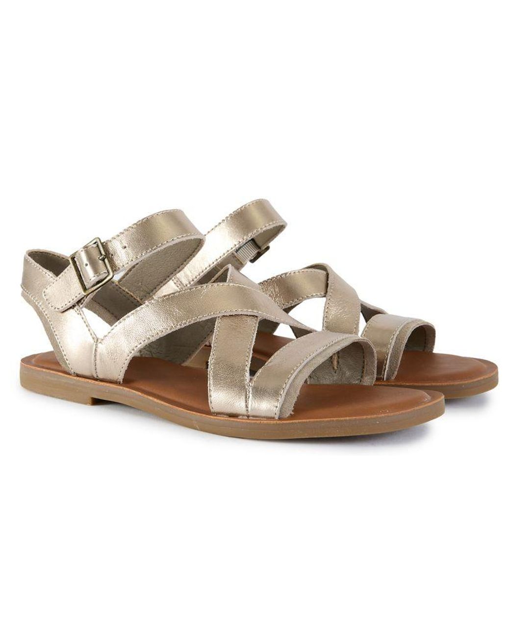 TOMS Metallic Sloanne Sandals