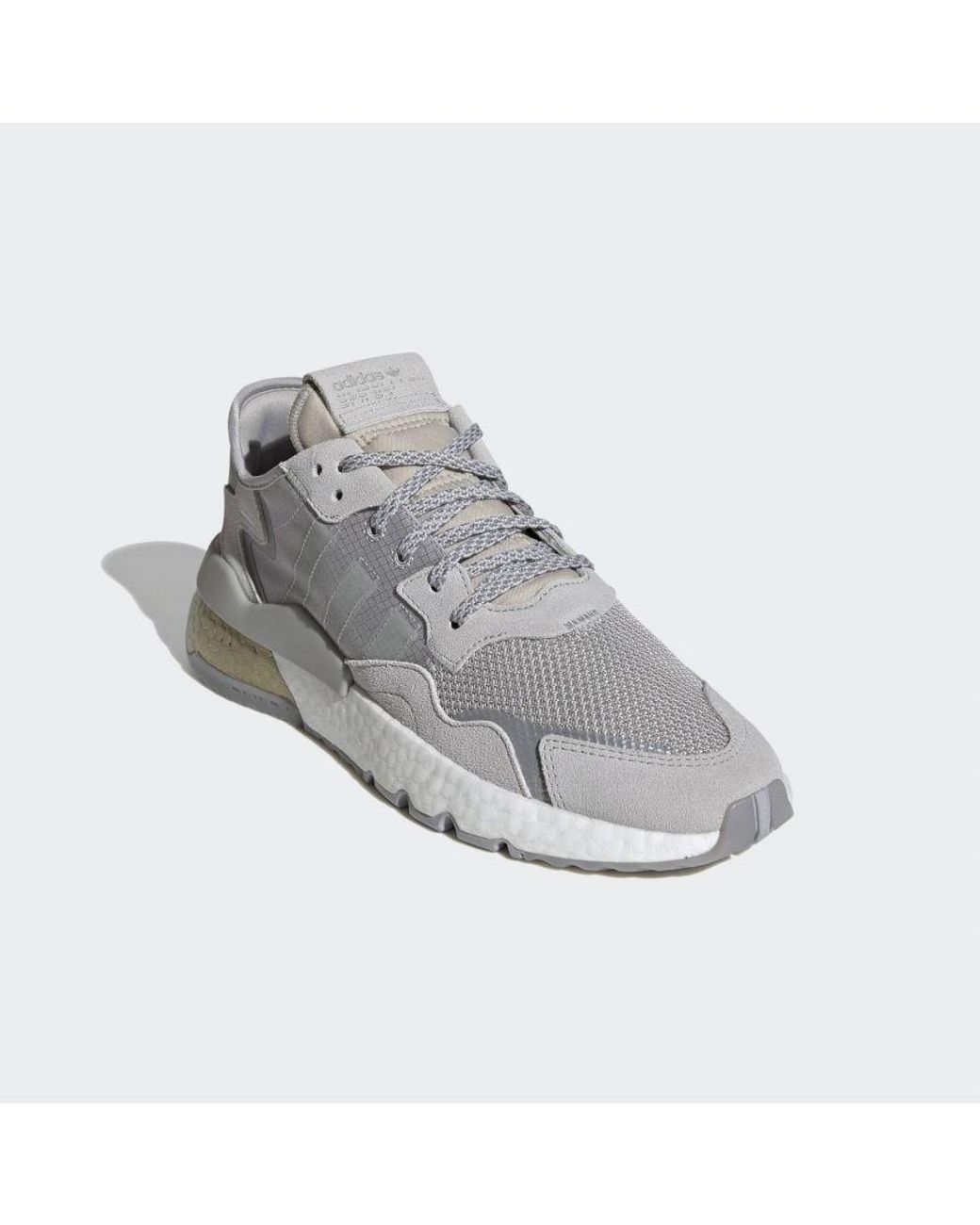 Adidas Originals Gray Nite Jogger Shoes for men