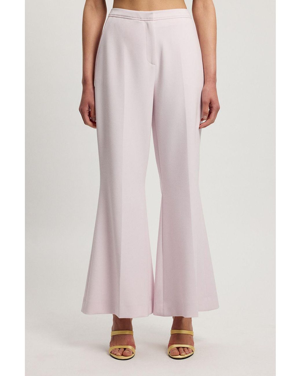 Karen Millen Multicolor Petite Compact Stretch Tailored Trouser