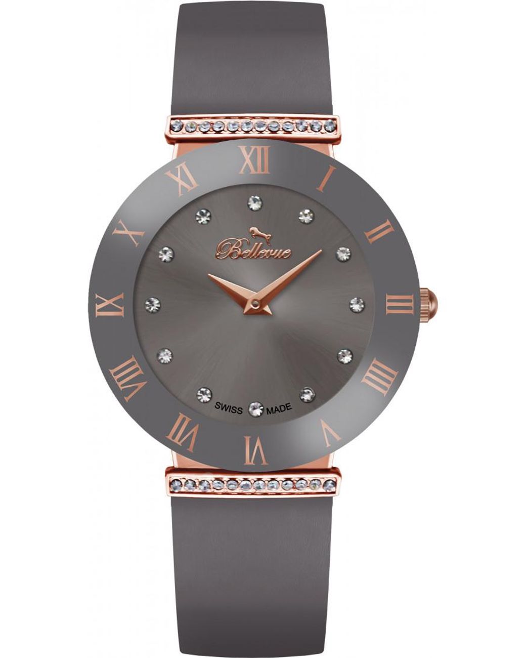 Bellevue Gray E-112 Ladies Watch