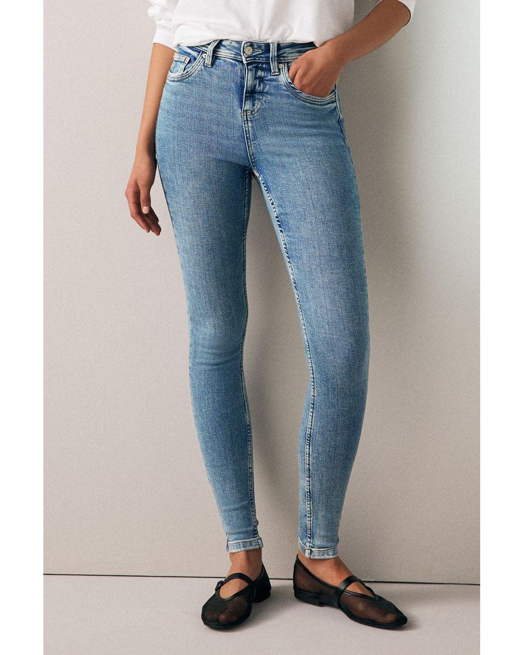 Secret Label Blue Super Soft Skinny Jeans