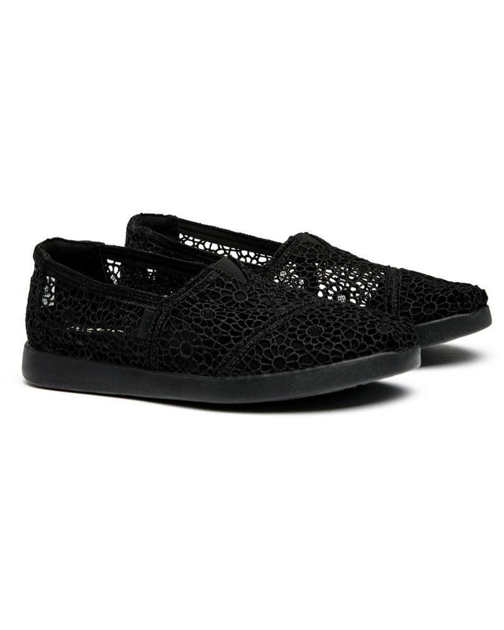 TOMS Black Classic Alpargata Plus Shoes