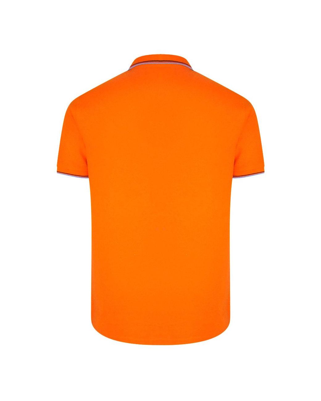 Aquascutum Orange Active Cotton Polo for men