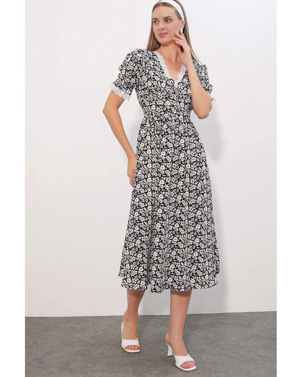 Bigdart Multicolor Viscose Knit Dress