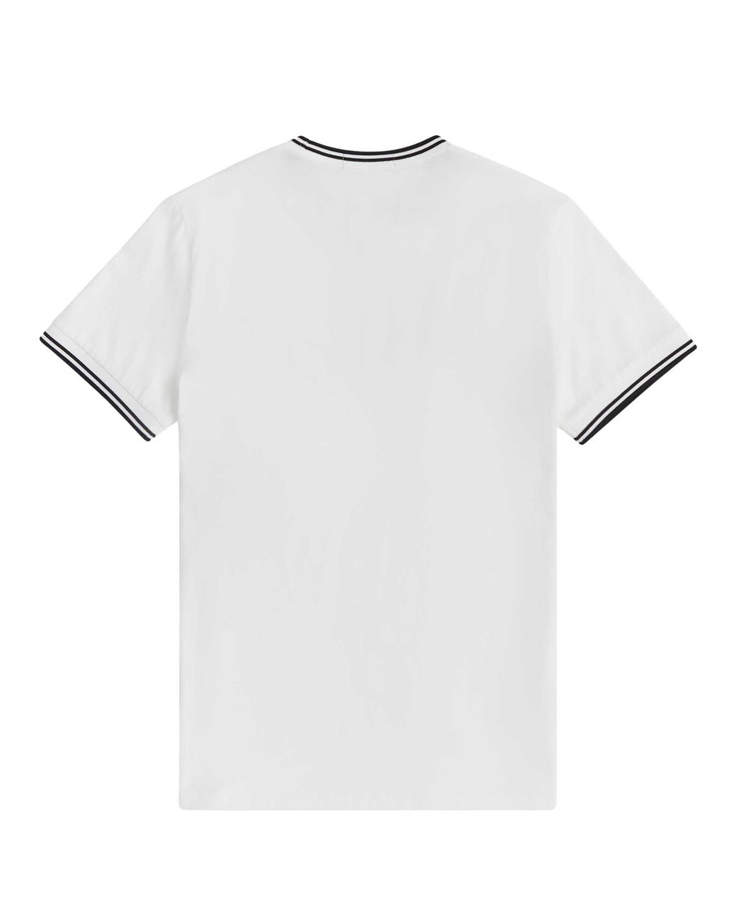 Fred Perry White Basic T-Shirt Cotton for men