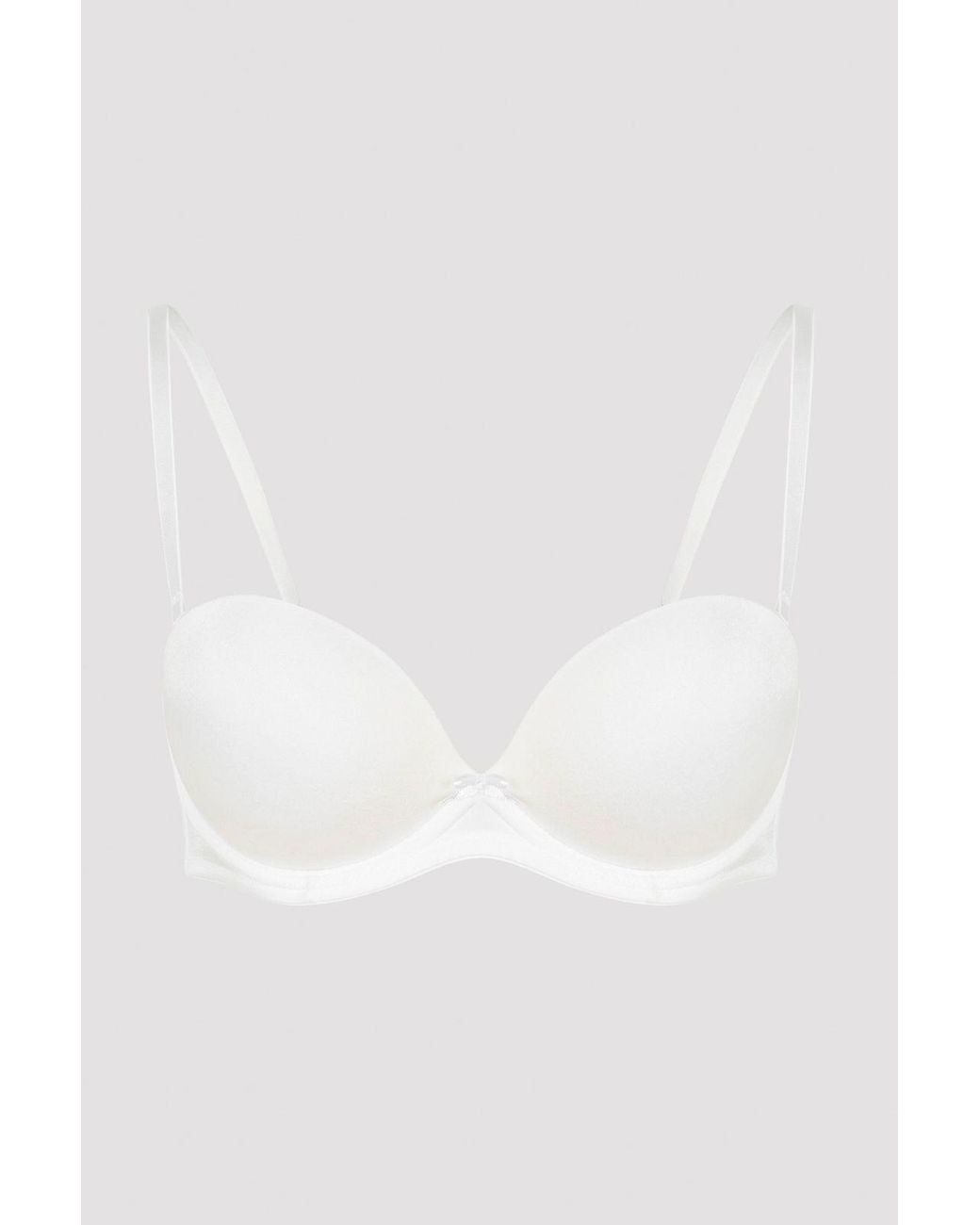 Penti White Strapless Underwire Padded Bra