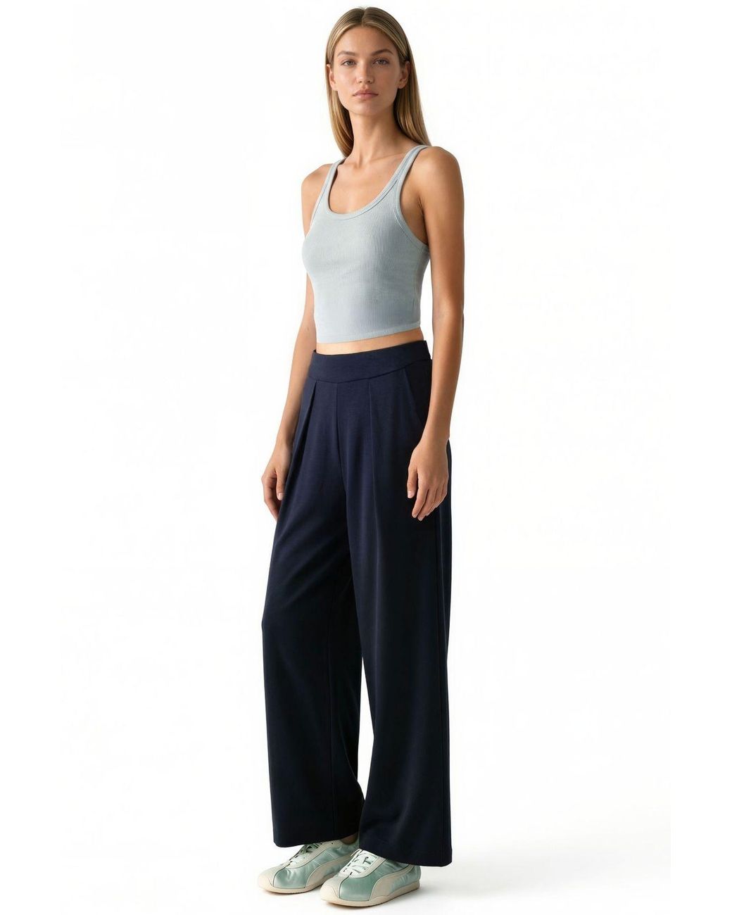 Busem Blue Modal Blend Pants