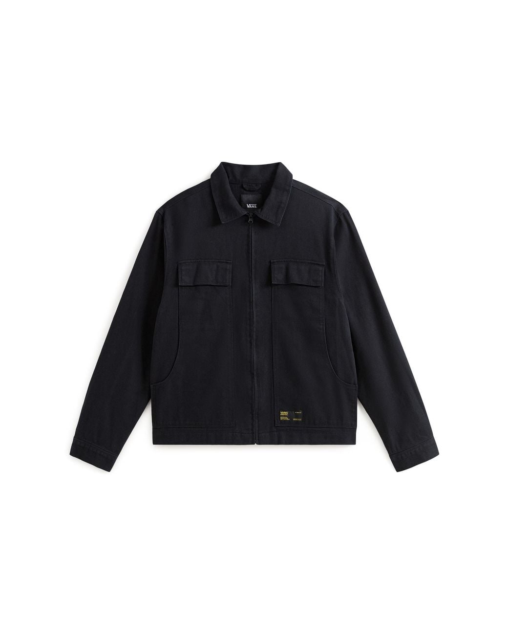 Vans Black Mcavoy Zip Station Jacket for men