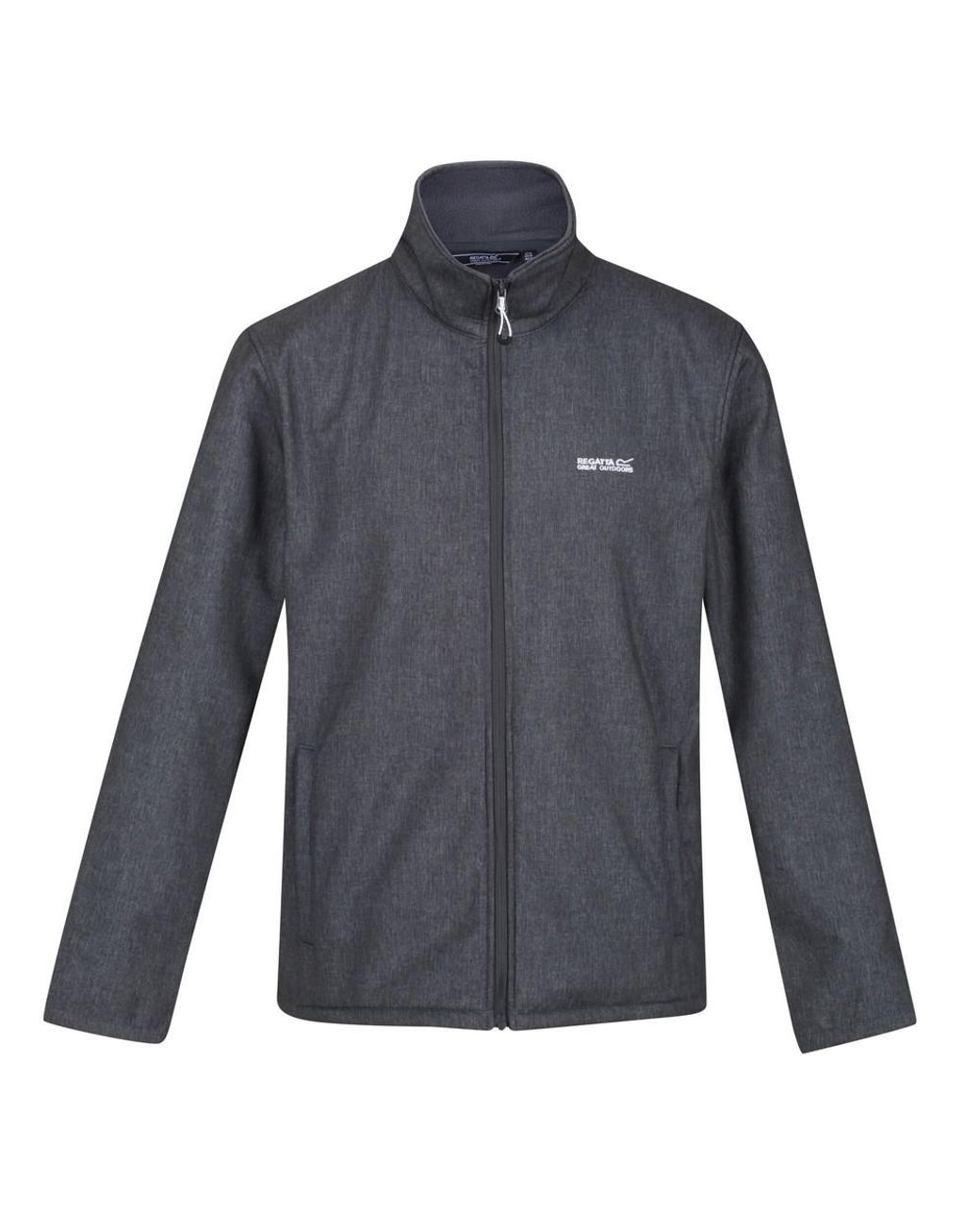 Regatta Blue Cera V Wind Resistant Soft Shell Jacket (Seal Marl) for men