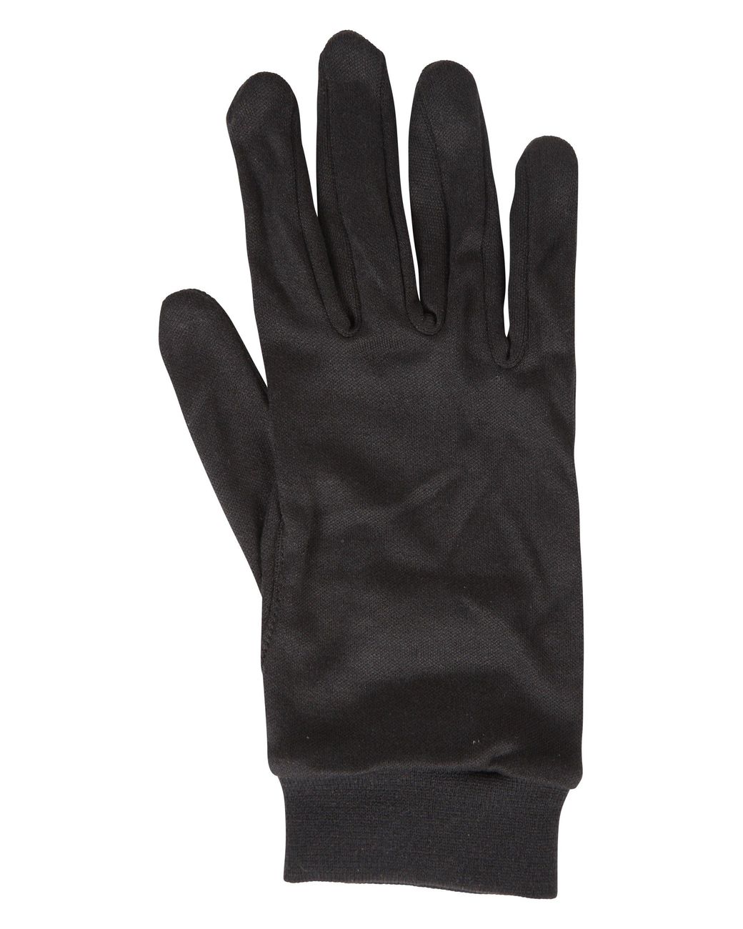 Mountain Warehouse Black Silk Gloves Breathable Insulated Winter Glove for men