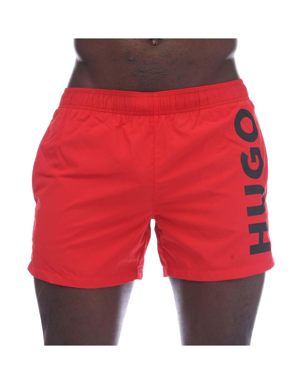 HUGO Red Abas Recycled Fabric Swim Shorts for men