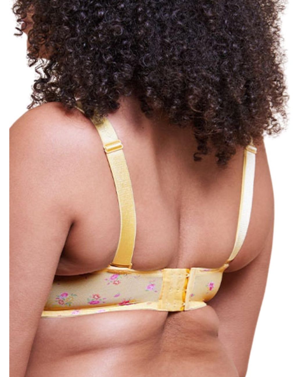 Curvy Kate Yellow Cool Cat Scooped Balcony Bra