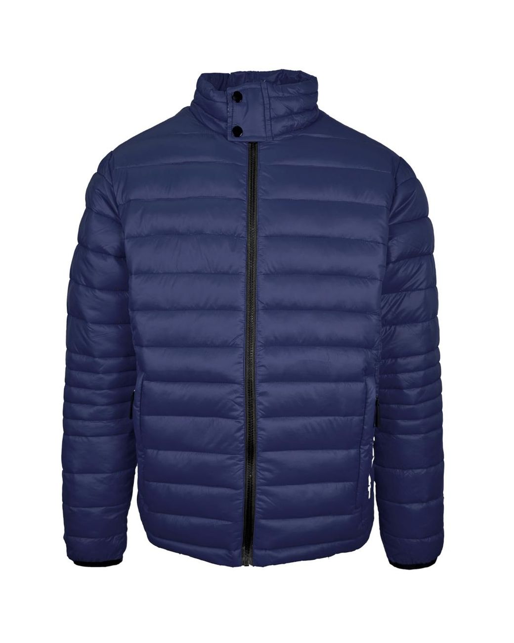 Philipp Plein Blue Plain Padded Jacket for men