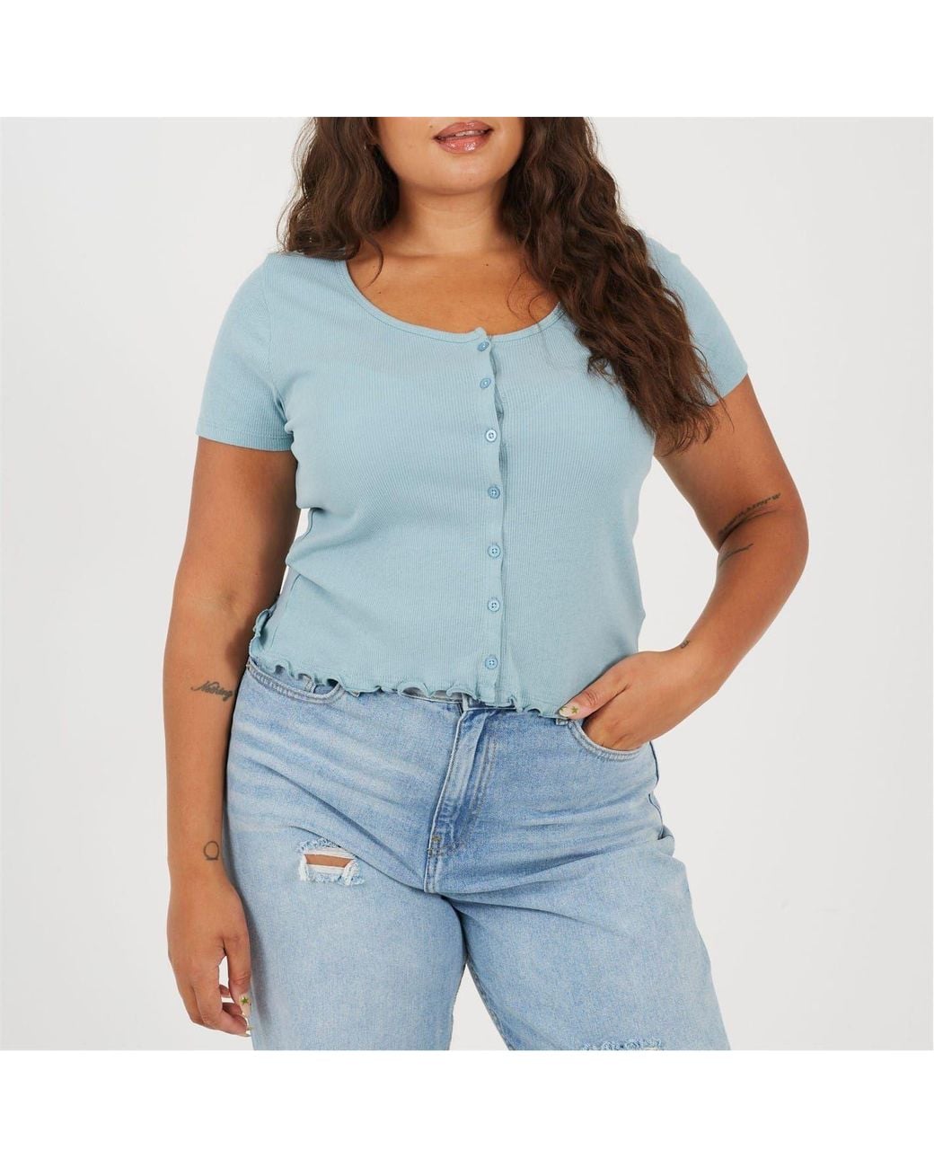 Brave Soul Blue Ps Ssbtn Tee