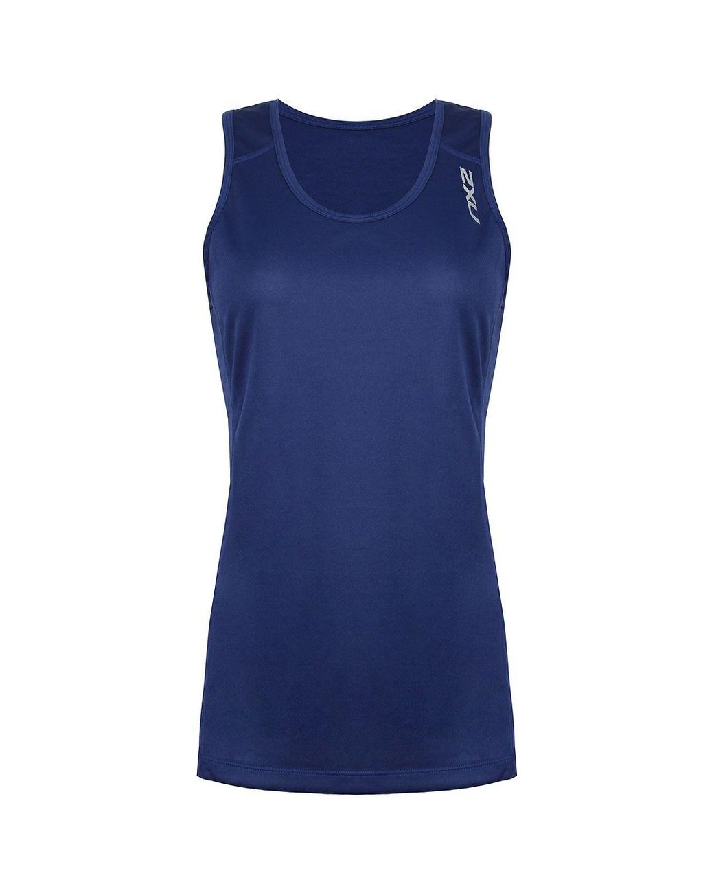 2xu Blue Bsr Active Singlet Top