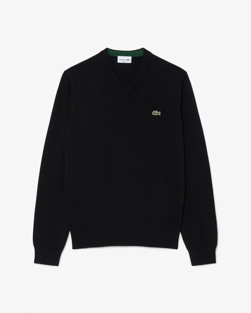 Lacoste Black Long Sleeve Sweatshirt for men