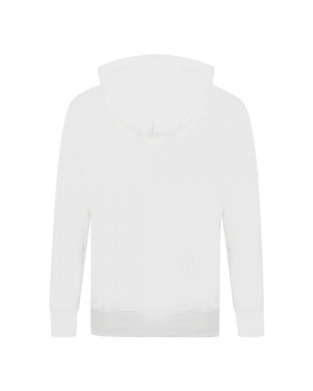 Roberto Cavalli White Brand Logo Hoodie Cotton for men