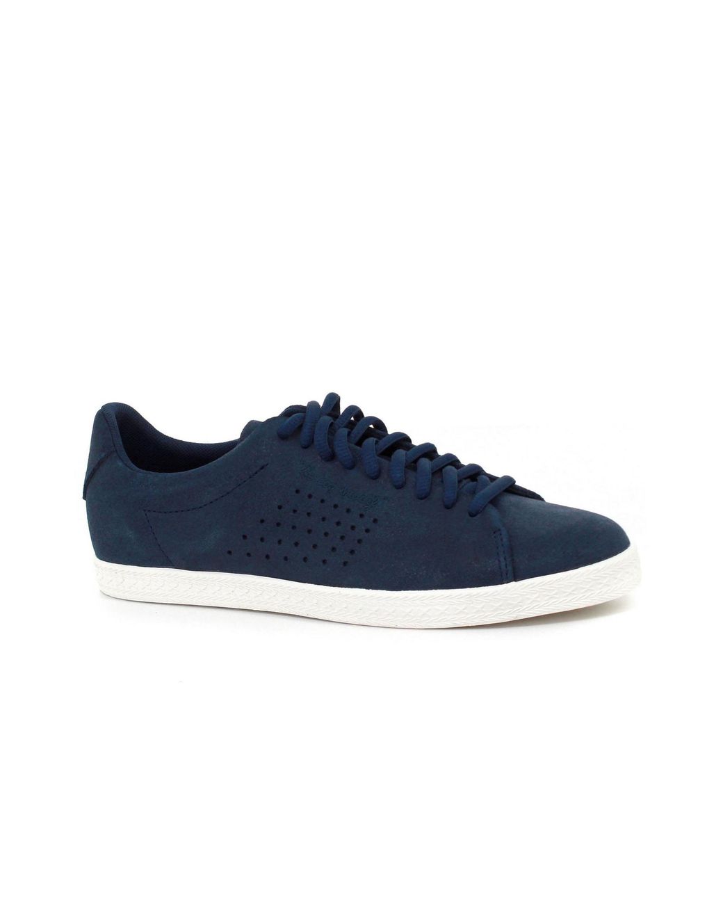 Le Coq Sportif Blue Charline Metallic Trainers