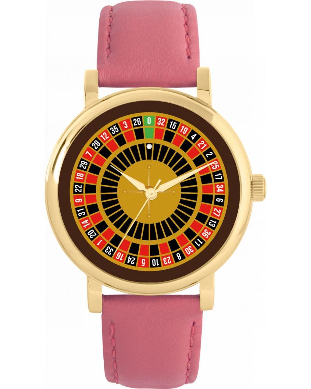 Toff London Metallic Tlws-34336 Ladies Roulette Wheel Watch