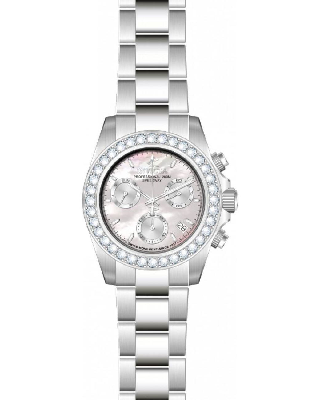 INVICTA WATCH Gray In-51099 Elite Diamond Watch for men