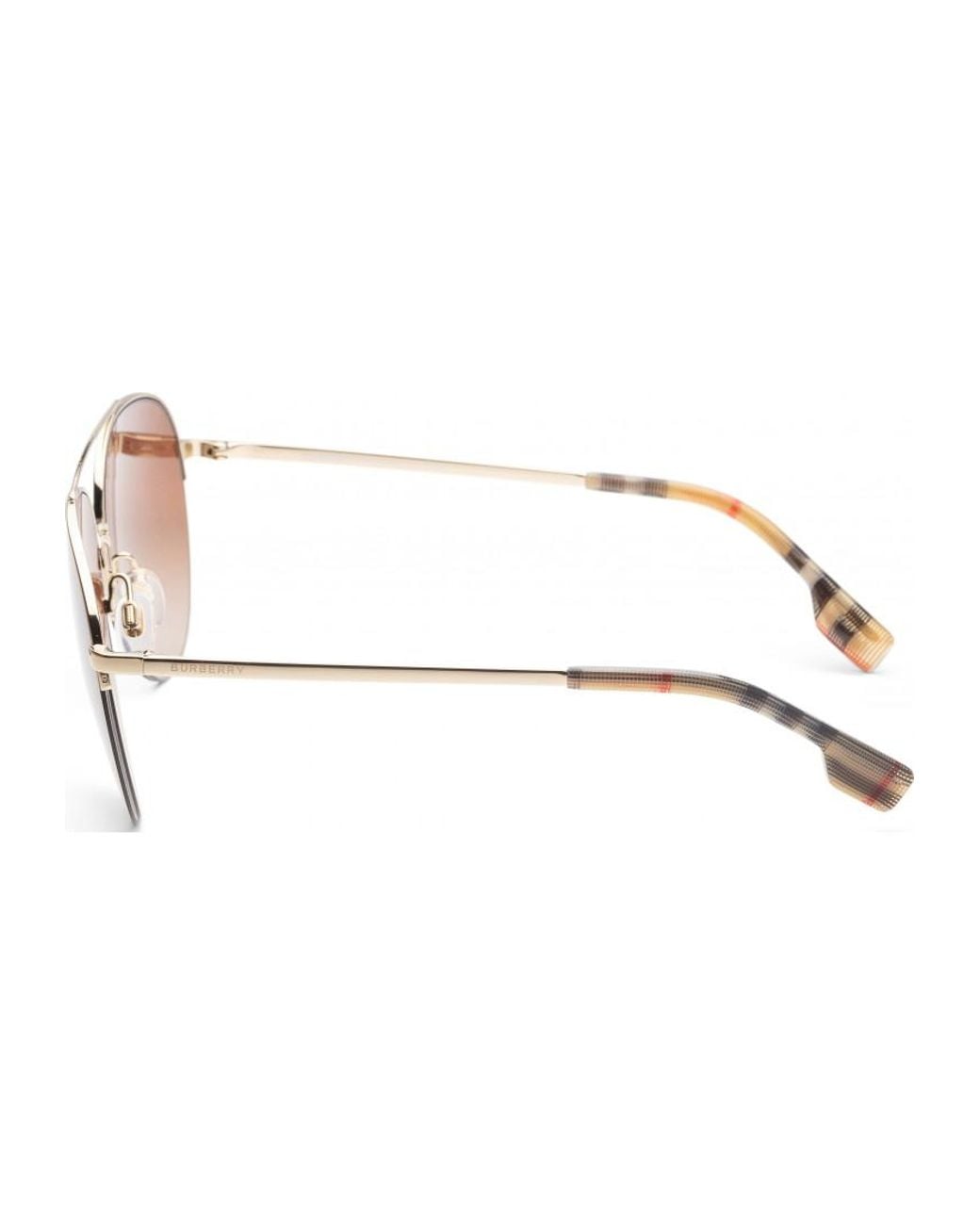 Burberry White Be3113-110913-59 Be3113 59 110913 Ferry Sunglasses