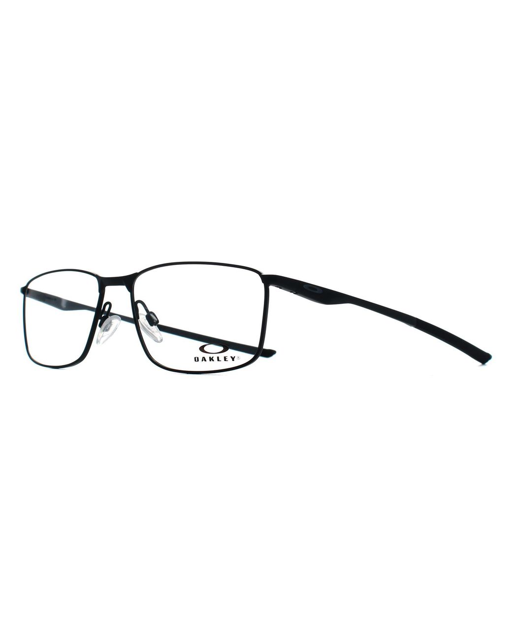 Oakley Brown Rectangle Satin Socket 5.0 Metal for men