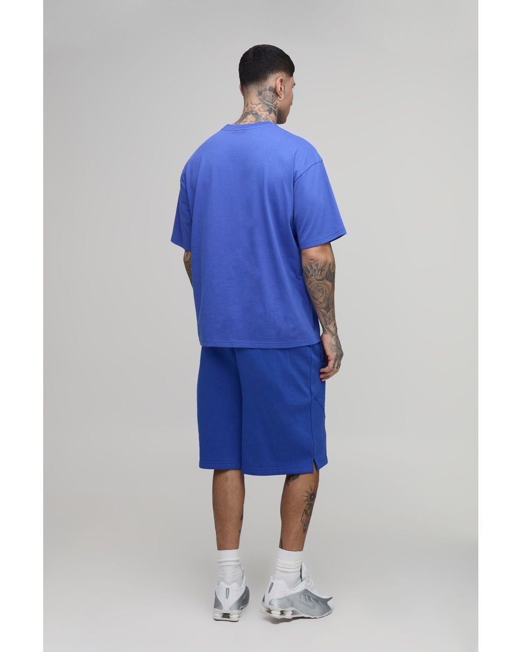 BoohooMAN Blue Tall Afterlight Tonal Glow for men