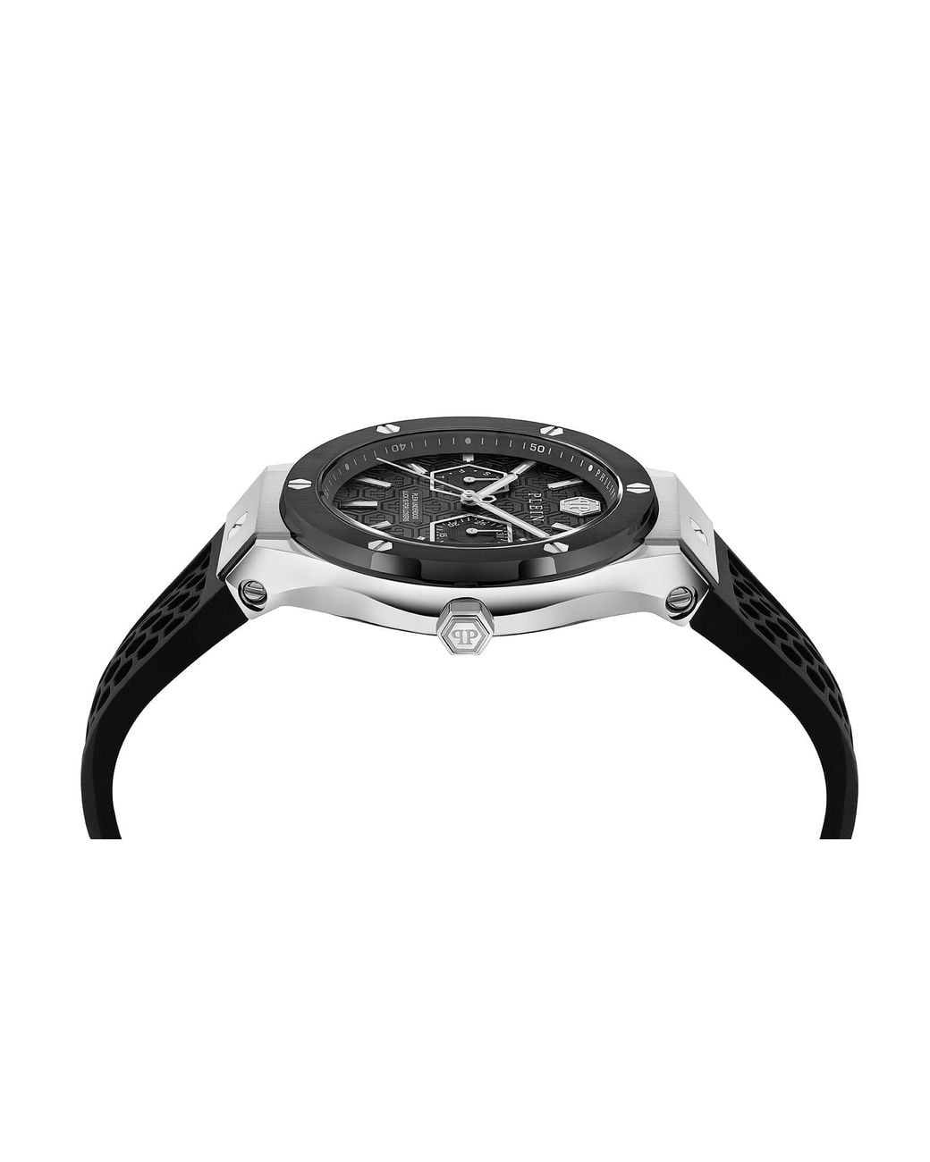 Philipp Plein Underdog Multifunction Watch Pw1Ga0126 Silicone in Black ...