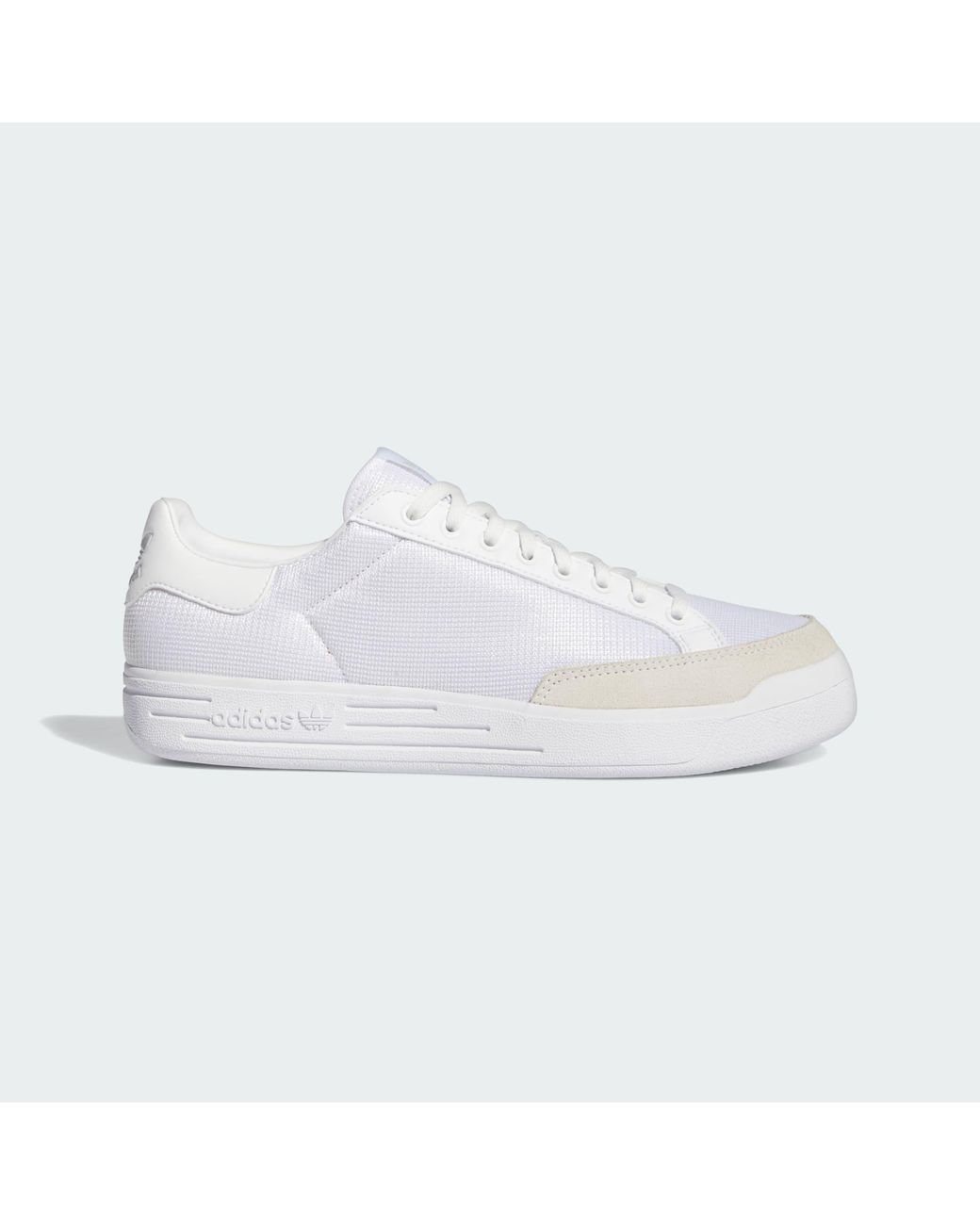Adidas Originals White Rod Laver Shoes for men